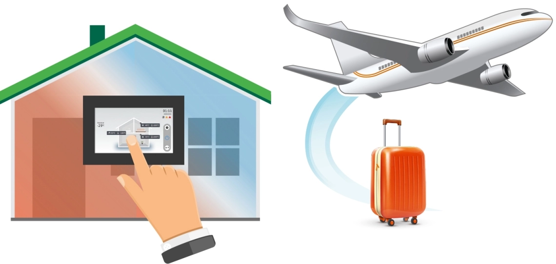Modern controller from BeeSmart series with user-friendly interface.