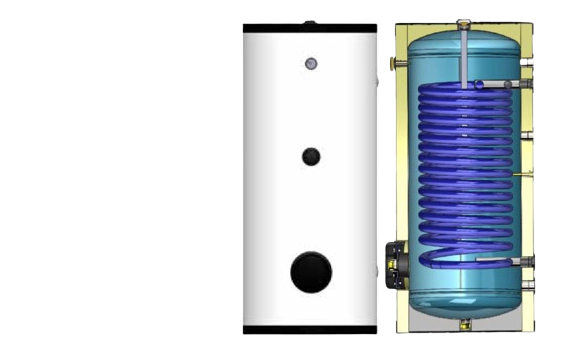 Efficient DHW storage tanks for optimal performance.