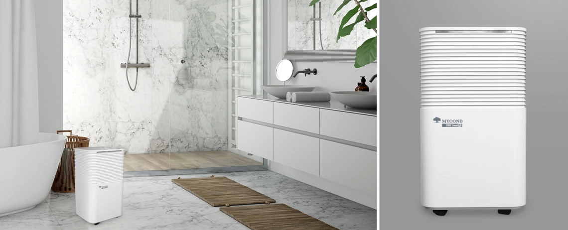 MyCond TIBO Smart 12 μοντέρνος σχεδιασμός και αποτελεσματική αφύγρανση του αέρα