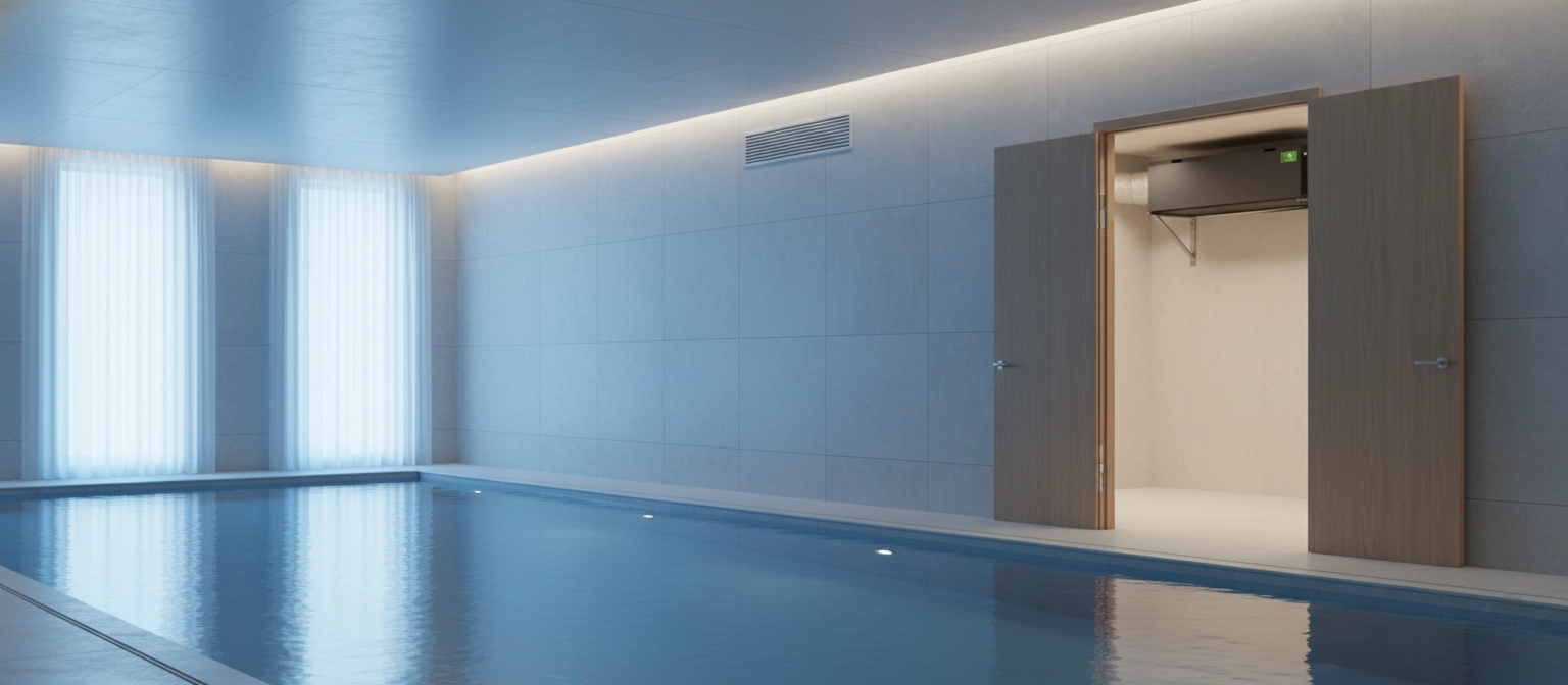 Καναλικός αφυγραντήρας για πισίνες, καθαρό και ξηρό περιβάλλον Mycond MSHAC