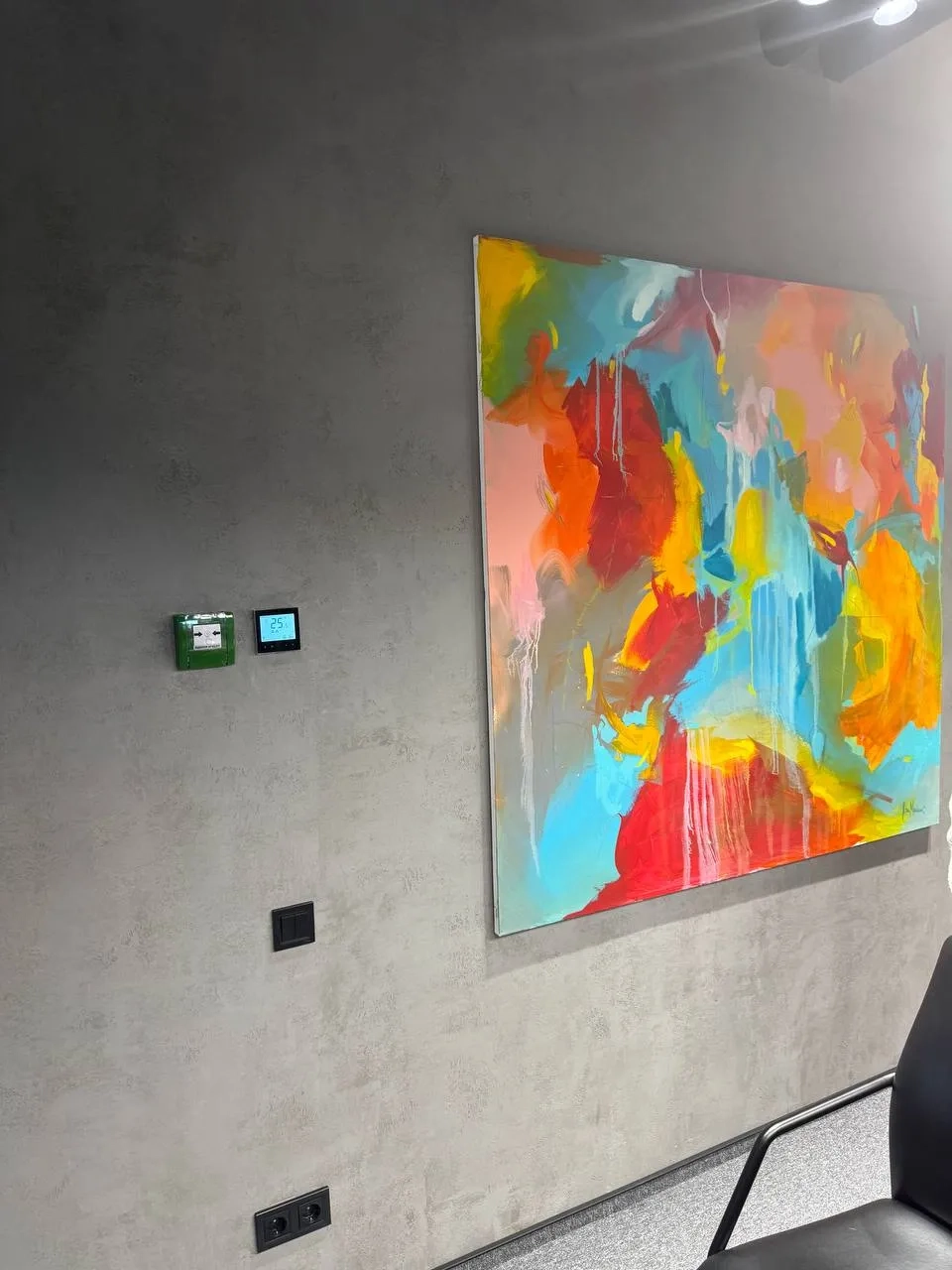 Αίθουσα έκθεσης με θερμοστάτη Mycond