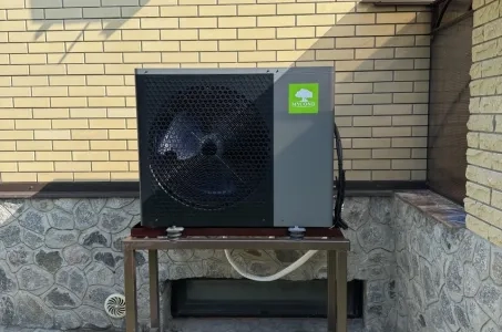 Εξοχική κατοικία εξοπλισμένη με αντλίες θερμότητας Mycond Split σειράς BeeHeat