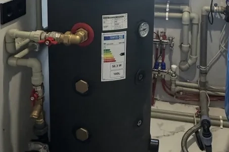 Ιδιωτική κατοικία με αντλία θερμότητας Mycond MBasic